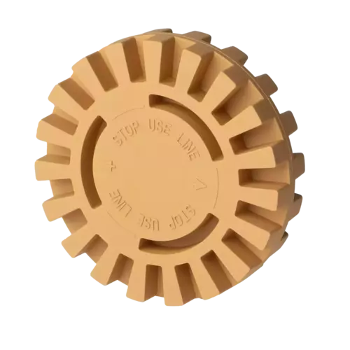 Krążek gumowy motylkowy do usuwania kleju 3