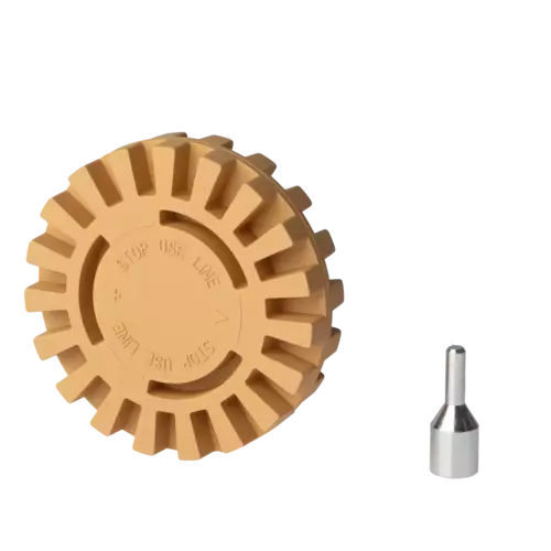 Krążek gumowy motylkowy do usuwania kleju 5