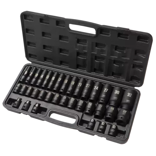 Zestaw MEGA50 zestawów nasadek udarowych 4