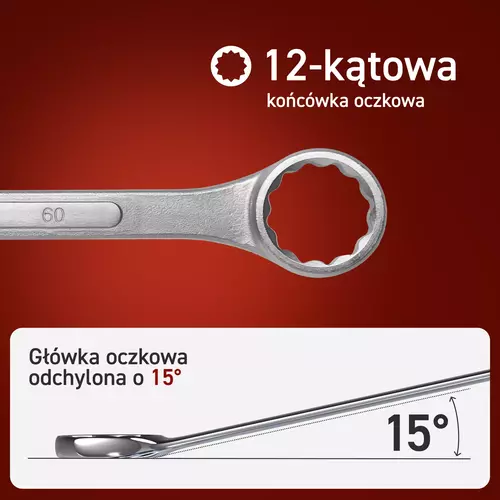 Klucz płasko-oczkowy 6 mm 10