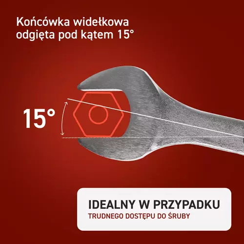 Klucz płasko-oczkowy 29 mm 3