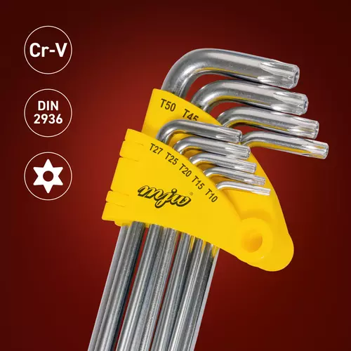 Zestaw imbusów TORX dwustronne 3