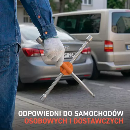Klucz do kół 1/2" krzyżak 14