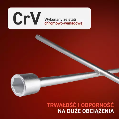 Klucz do kół 3/4" krzyżak 5