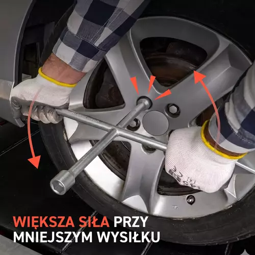 Klucz do kół 3/4" krzyżak 6