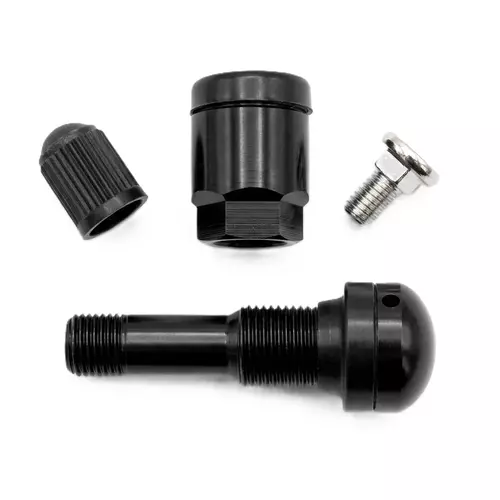 Valves pour capteurs TPMS – 4 valves noires TPMS-48 2