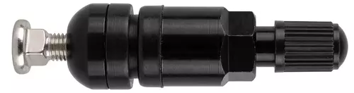 Valves pour capteurs TPMS – 4 valves noires TPMS-48 4