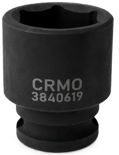 Nasadka udarowa 3/8" 6-kąt 19 mm 2
