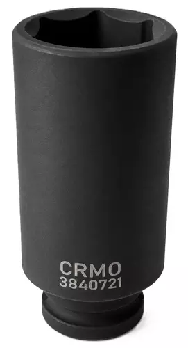 Nasadka udarowa 3/8" 6-kąt długa 21 mm 2