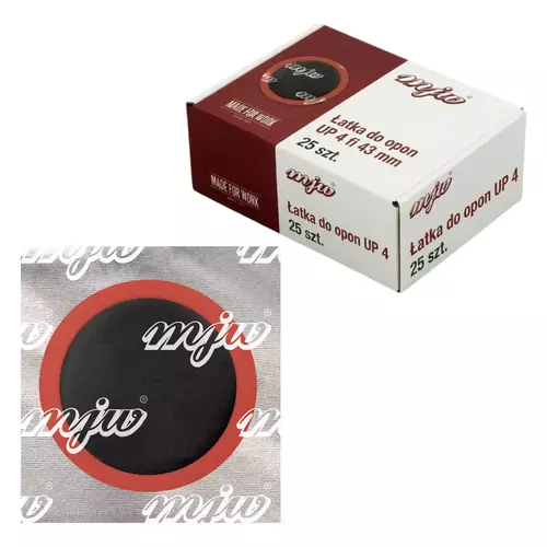 MJW UP4 Reifenflicken Ø 43 mm – 25 Stück 3