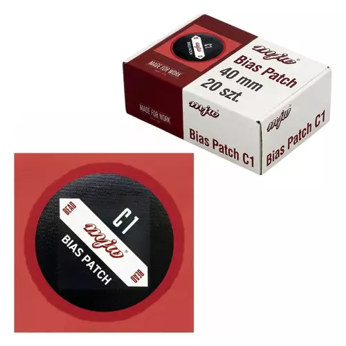 MJW C1 Diagonal-Reparaturpflaster Ø 40 mm – 20 Stück 3