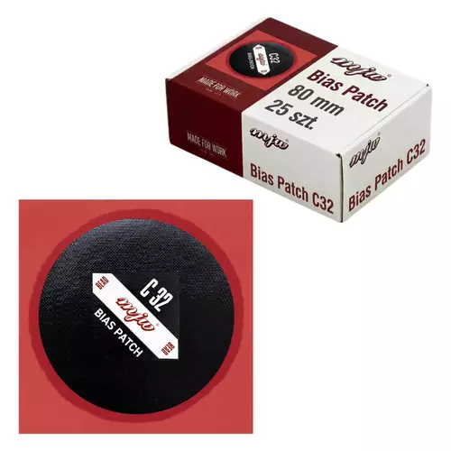 MJW C32 Diagonal-Reparaturpflaster Ø 80 mm – 25 Stück 3