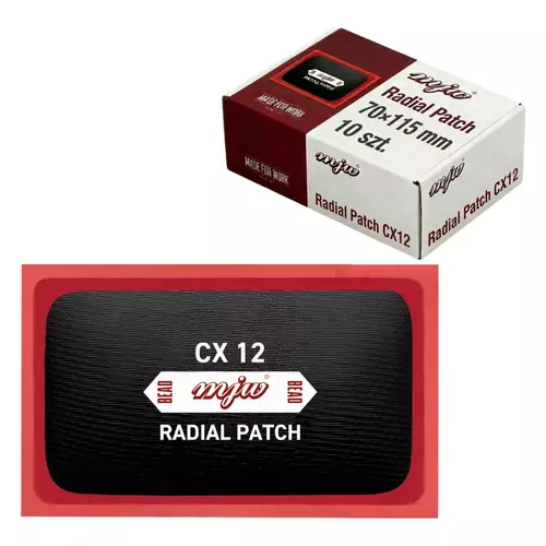 MJW CX12 Radial-Reparaturpflaster 70 × 115 mm – 10 Stück 3
