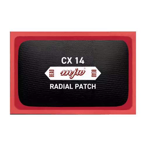 MJW CX14 Radial-Reparaturpflaster 85 × 130 mm – 10 Stück 4