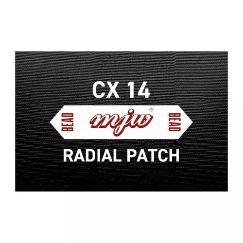 MJW CX14 Radial-Reparaturpflaster 85 × 130 mm – 10 Stück 5