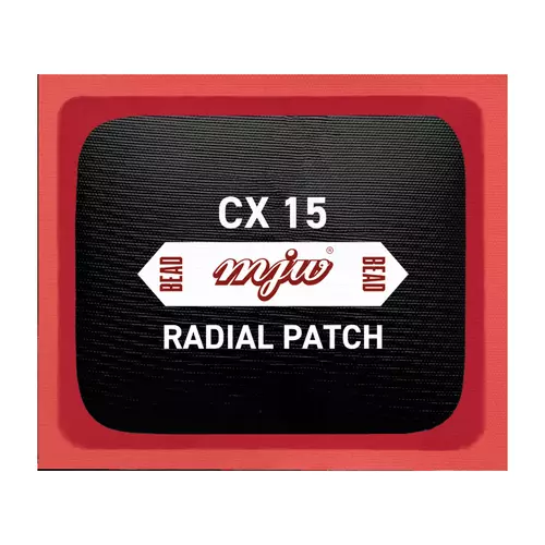MJW CX15 Radial-Reparaturpflaster 75 × 89 mm – 10 Stück 4
