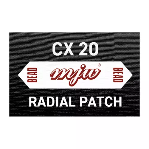 MJW CX20 Radial-Reparaturpflaster 80 × 125 mm – 10 Stück 7