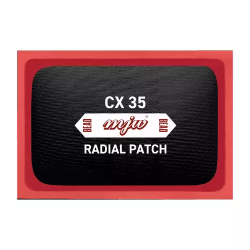MJW CX35 Radial-Reparaturpflaster 143 × 208 mm – 10 Stück 4