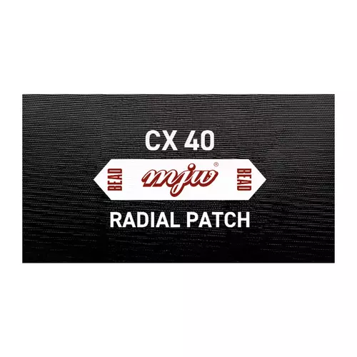 MJW CX40 Radial-Reparaturpflaster 103 × 193 mm – 5 Stück 5