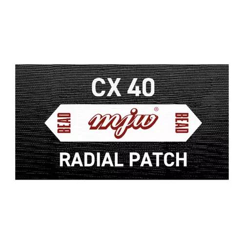 MJW CX40 Radial-Reparaturpflaster 103 × 193 mm – 5 Stück 7