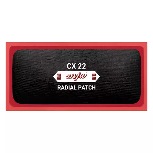 MJW CX22 Radial-Reparaturpflaster 74 × 154 mm – 10 Stück 2