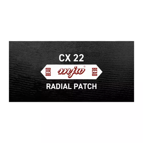 MJW CX22 Radial-Reparaturpflaster 74 × 154 mm – 10 Stück 4