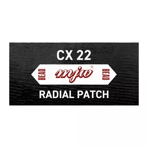 MJW CX22 Radial-Reparaturpflaster 74 × 154 mm – 10 Stück 6