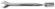 Klucz płasko-przegubowy 10 mm