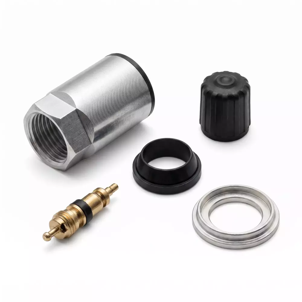 Zestaw naprawczy zaworu TPMS Schrader Gen 2/3 10° metalowy skręcany – Citroen, Hyundai, Kia, Fiat, Peugeot 1