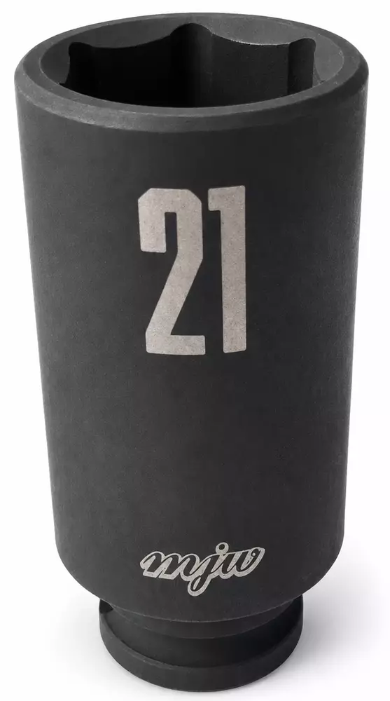 Nasadka udarowa 3/8" 6-kąt długa 21 mm 1