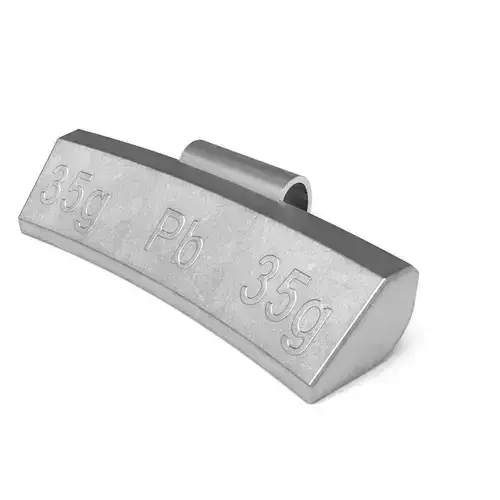 Ciężarki 35g nabijane PB do felg aluminiowych ALU 100 szt. ołowiane 1