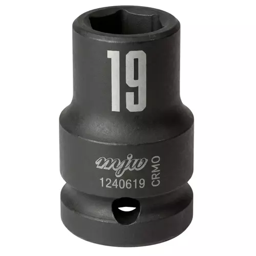 Nasadka udarowa 1/2" 6-kąt 19 mm 1