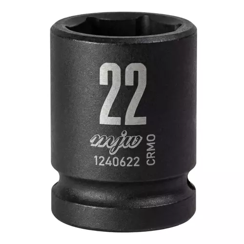 Nasadka udarowa 1/2" 6-kąt 22 mm 1