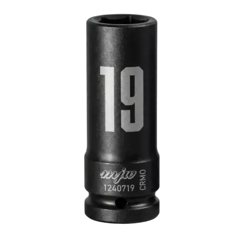 Nasadka udarowa 1/2" 6-kąt długa 19 mm 1