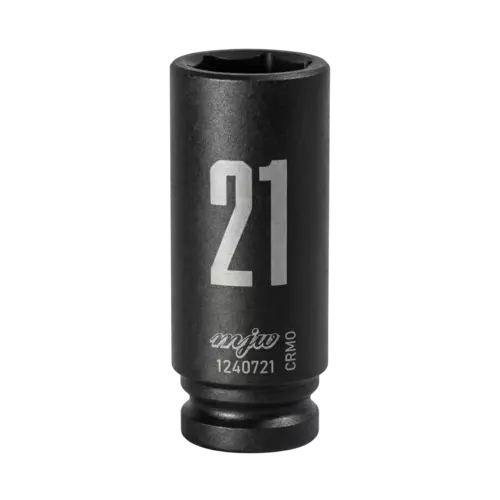 Nasadka udarowa 1/2" 6-kąt długa 21 mm 1