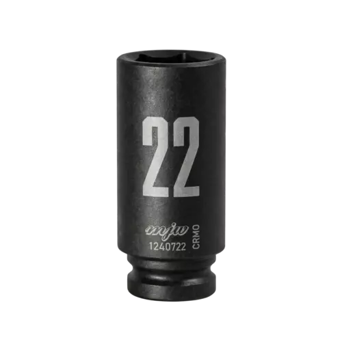 Nasadka udarowa 1/2" 6-kąt długa 22 mm 1