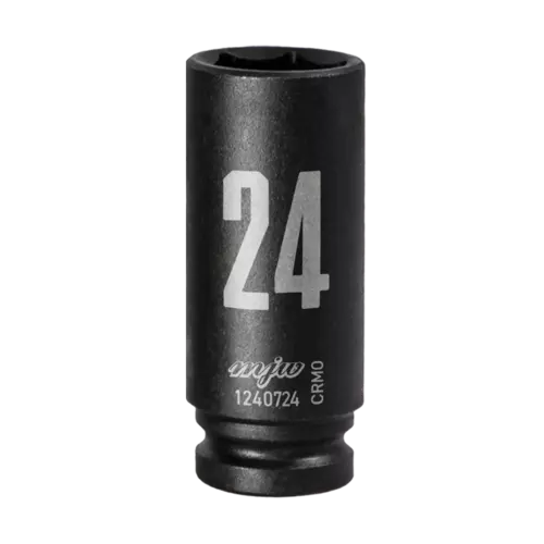 Nasadka udarowa 1/2" 6-kąt długa 24 mm 1