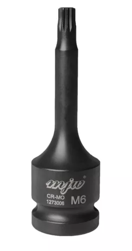 Nasadka udarowa trzpieniowa 1/2" długa SPLINE M6 1