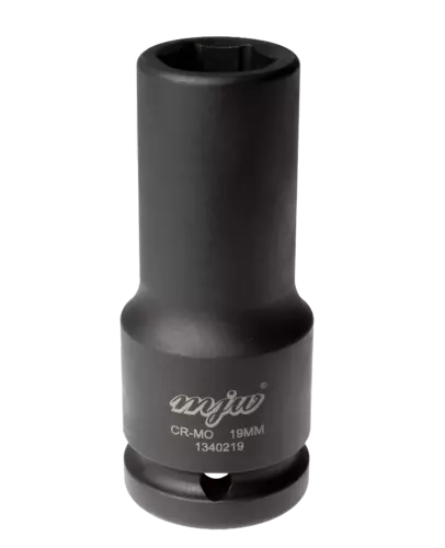 Nasadka udarowa 3/4" 6-kąt długa 19 mm 1