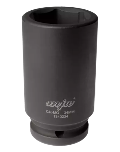 Nasadka udarowa 3/4" 6-kąt długa 34 mm 1