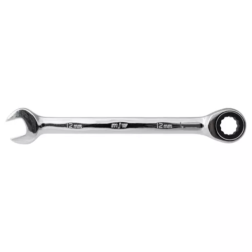 Klucz płasko-oczkowy 12 mm z grzechotką 1