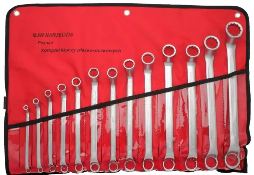 Komplet kluczy oczkowo-odgiętych 6-30 mm 1