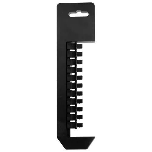 Uchwyt jednostronny na 11 nasadek 1/4" 1
