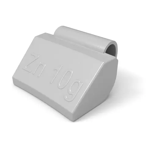 Ciężarki 10g nabijane ZN do felg aluminiowych 100 szt. ALU powlekane 1