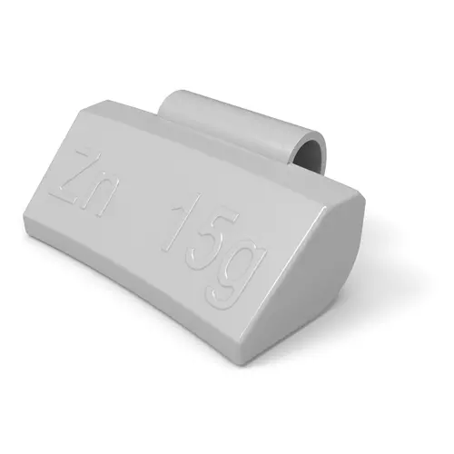 Ciężarki 15g nabijane ZN do felg aluminiowych 100 szt. ALU powlekane 1