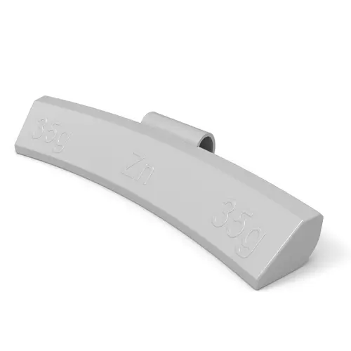 Ciężarki 35g nabijane ZN do felg aluminiowych 50 szt. ALU powlekane 1