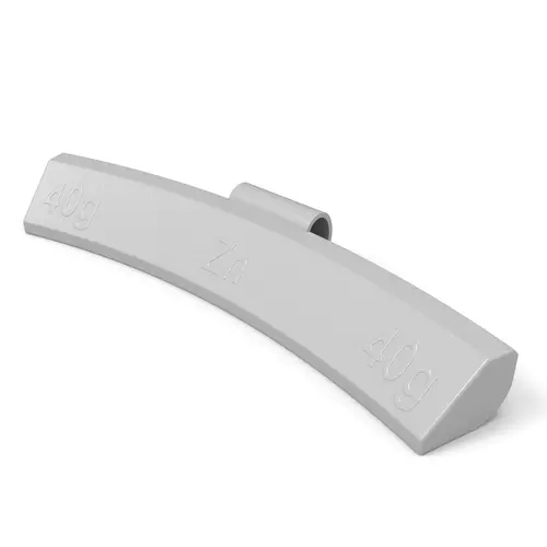 Ciężarki 40g nabijane ZN do felg aluminiowych 50 szt. ALU powlekane 1
