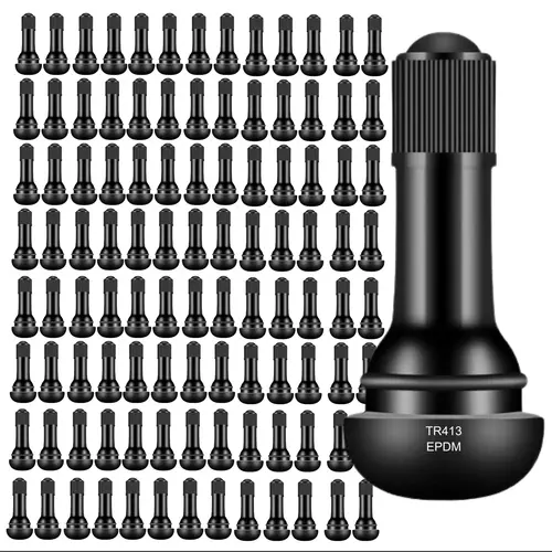 Zawór TR413 EPDM wentyl bezdętkowy do kół samochodowych 100 sztuk 1