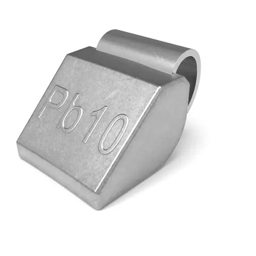 Ciężarki 10g nabijane PB do felg aluminiowych ALU 100 szt. ołowiane 1
