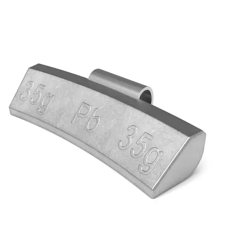 Ciężarki 35g nabijane PB do felg aluminiowych ALU 50 szt. ołowiane 1